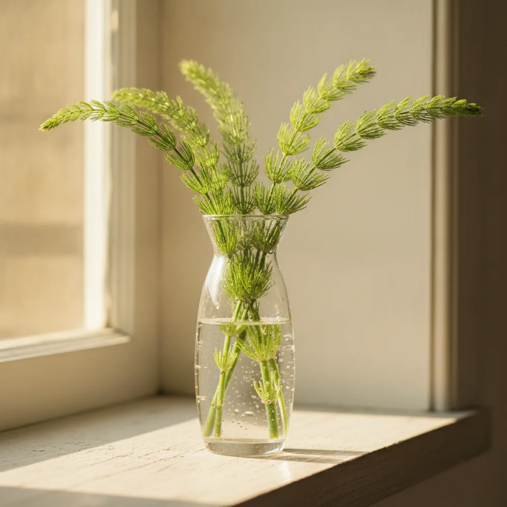 Horsetail silica